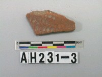 藏品(紅色夾砂方格紋陶)的圖片